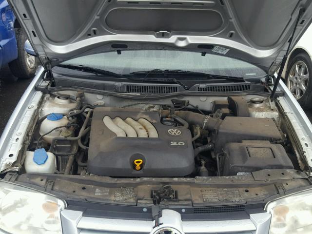 3VWRA69M45M021075 - 2005 VOLKSWAGEN JETTA GL SILVER photo 7