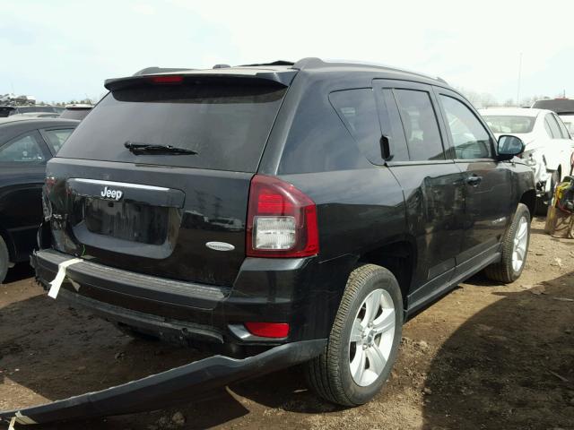 1C4NJDEB5ED520456 - 2014 JEEP COMPASS LA BLACK photo 4