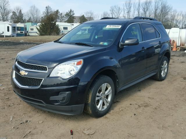 2CNALDEC2B6382690 - 2011 CHEVROLET EQUINOX LT BLACK photo 2