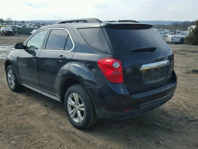 2CNALDEC2B6382690 - 2011 CHEVROLET EQUINOX LT BLACK photo 3