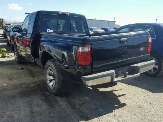 1FTYR14E51TA89276 - 2001 FORD RANGER SUP BLACK photo 3