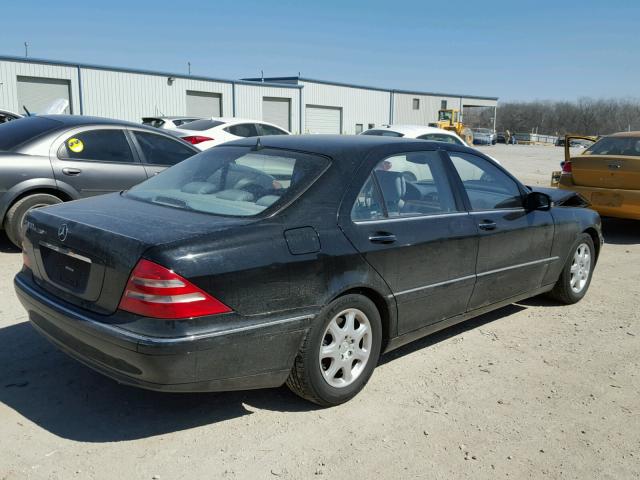 WDBNG70J91A201621 - 2001 MERCEDES-BENZ S 430 GRAY photo 4