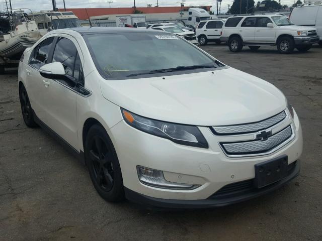 1G1RD6E45BU101677 - 2011 CHEVROLET VOLT WHITE photo 1