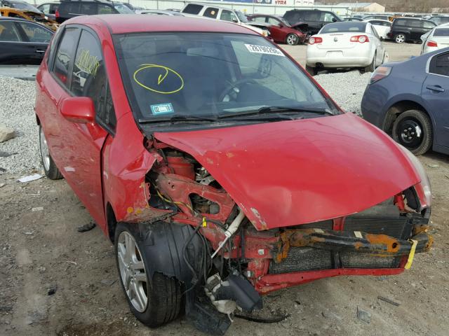 JHMGD37408S041000 - 2008 HONDA FIT RED photo 1