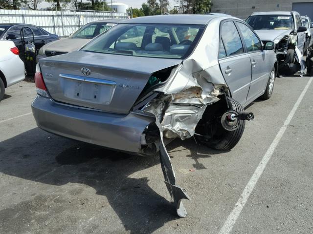 4T1BE32K35U505052 - 2005 TOYOTA CAMRY LE GRAY photo 4