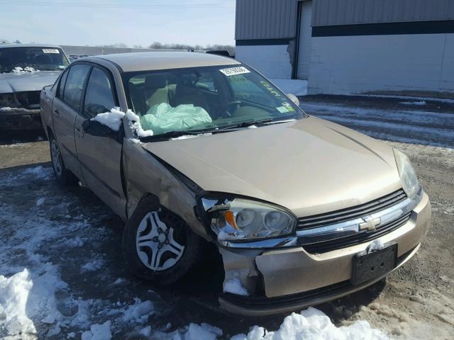 1G1ZS52F75F322325 - 2005 CHEVROLET MALIBU GOLD photo 1