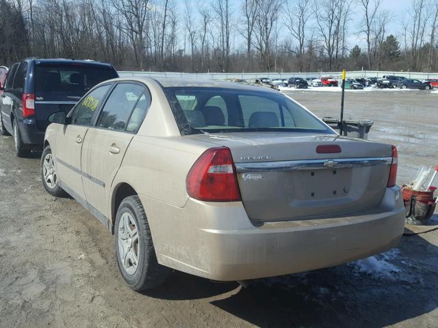 1G1ZS52F75F322325 - 2005 CHEVROLET MALIBU GOLD photo 3