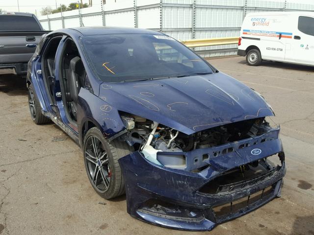 1FADP3L92HL292887 - 2017 FORD FOCUS ST BLUE photo 1