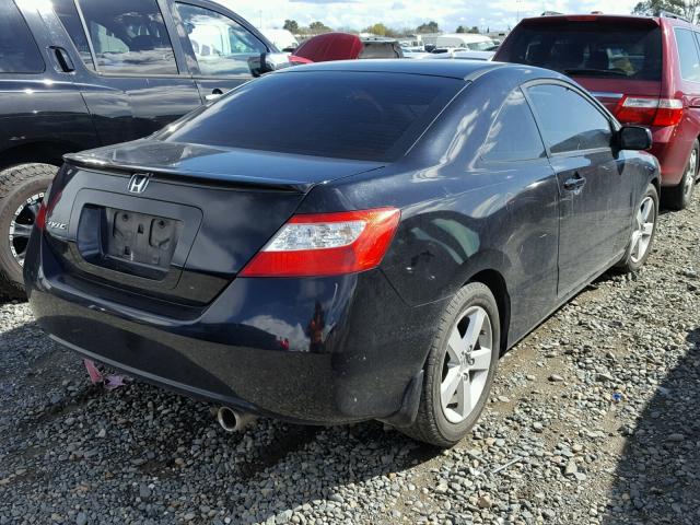 2HGFG12818H533983 - 2008 HONDA CIVIC EX შავი ფოტო 4