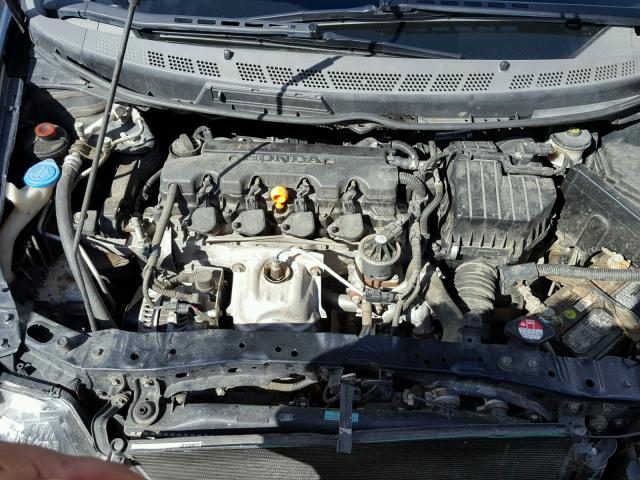 2HGFG12818H533983 - 2008 HONDA CIVIC EX შავი ფოტო 7