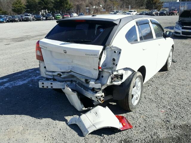 1B3HB48AX9D236521 - 2009 DODGE CALIBER SX WHITE photo 4