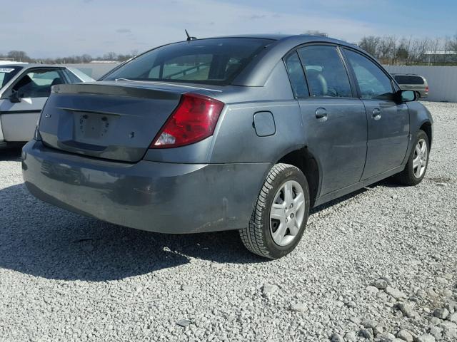 1G8AJ55F37Z168341 - 2007 SATURN ION LEVEL ნაცრისფერი ფოტო 4