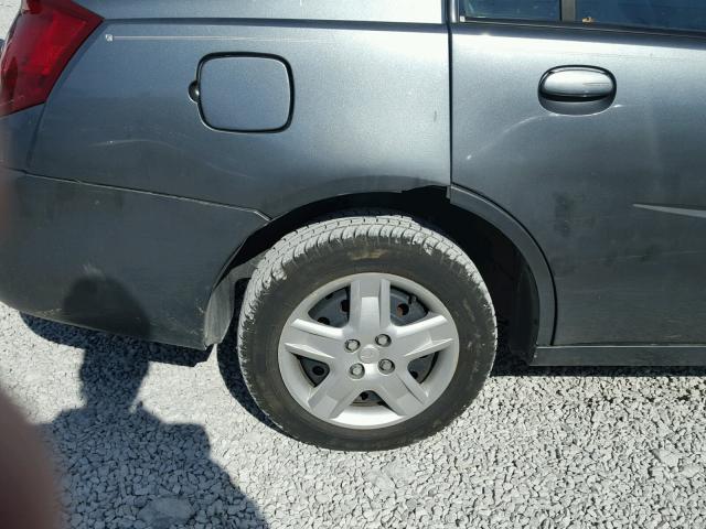 1G8AJ55F37Z168341 - 2007 SATURN ION LEVEL ნაცრისფერი ფოტო 9