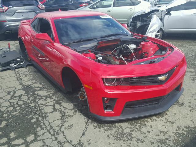 2G1FZ1EP2D9805157 - 2013 CHEVROLET CAMARO ZL1 红色 照片 1