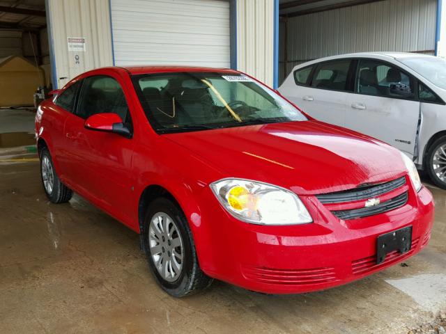 1G1AT18H997130559 - 2009 CHEVROLET COBALT LT RED photo 1