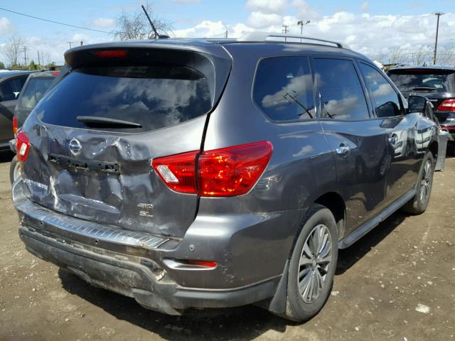 5N1DR2MM4HC625894 - 2017 NISSAN PATHFINDER GRAY photo 4