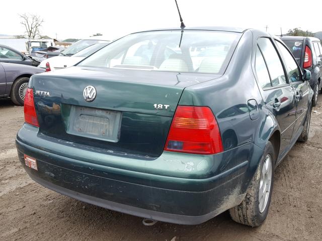 3VWSD29M5YM180189 - 2000 VOLKSWAGEN JETTA GLS GREEN photo 4