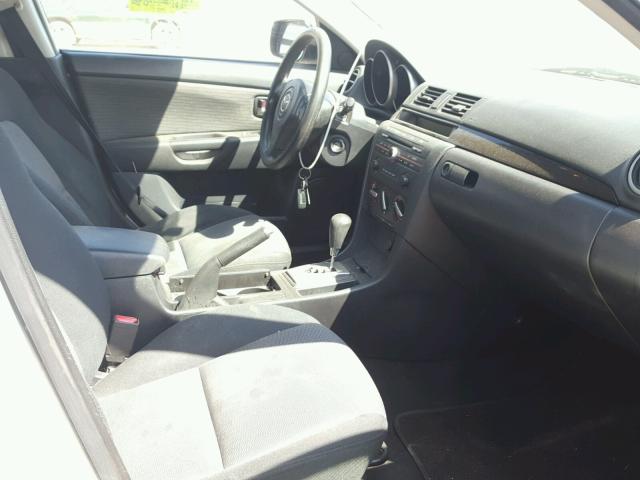 JM1BK32F981872169 - 2008 MAZDA 3 I SILVER photo 5