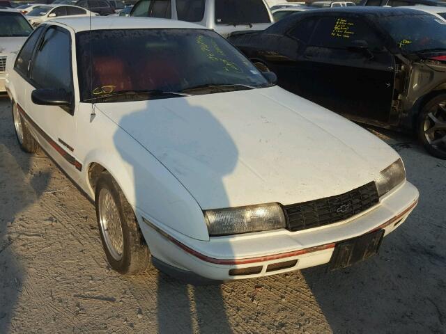 1G1LW14T5LE104697 - 1990 CHEVROLET BERETTA GT WHITE photo 1