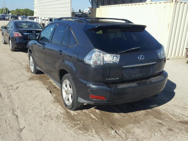 2T2HA31U35C080938 - 2005 LEXUS RX 330 GRAY photo 3