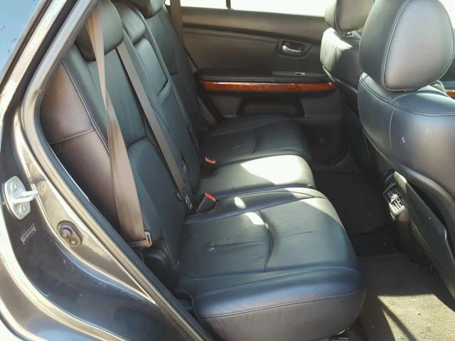 2T2HA31U35C080938 - 2005 LEXUS RX 330 GRAY photo 6