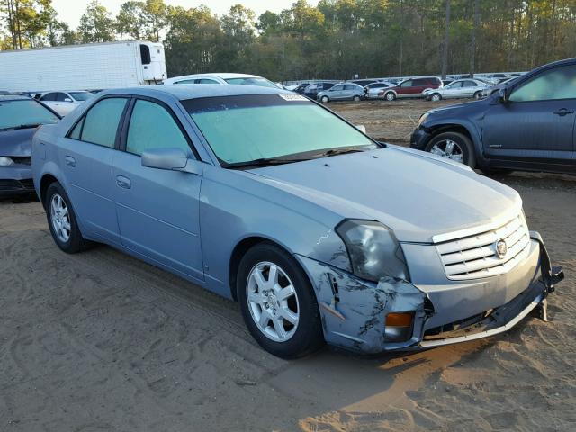 1G6DM57T370137093 - 2007 CADILLAC CTS BLUE photo 1