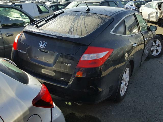 5J6TF2H55CL005649 - 2012 HONDA CROSSTOUR BLACK photo 4