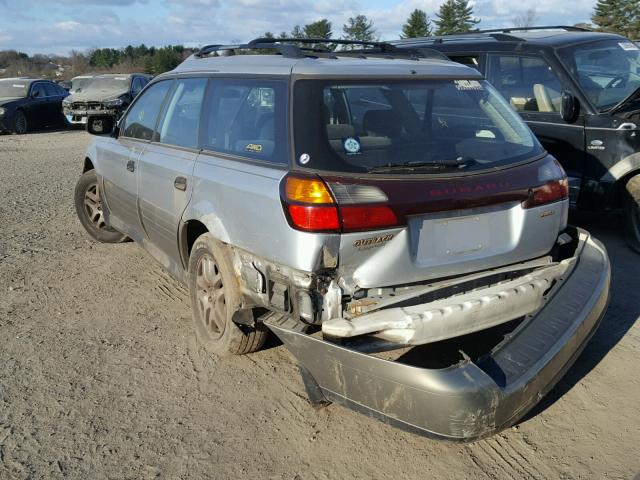 4S3BH675137615514 - 2003 SUBARU LEGACY OUT SILVER photo 3