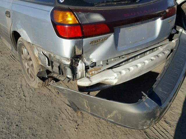 4S3BH675137615514 - 2003 SUBARU LEGACY OUT SILVER photo 9