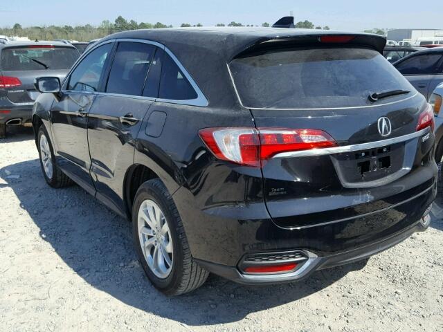 5J8TB3H37JL006581 - 2018 ACURA RDX BASE BLACK photo 3