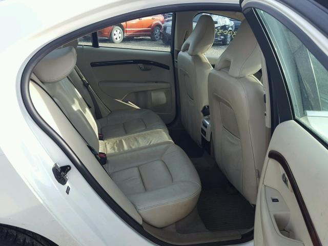 YV1AH852471034558 - 2007 VOLVO S80 V8 WHITE photo 6