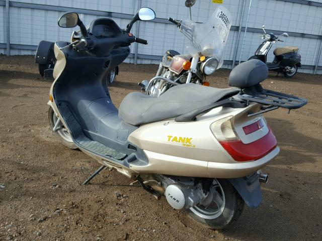 3CG3E1A4363005066 - 2008 TANK SCOOTER TAN photo 3