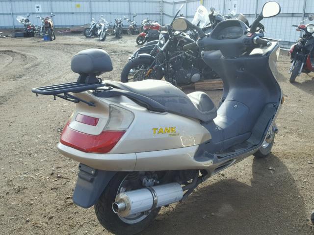 3CG3E1A4363005066 - 2008 TANK SCOOTER TAN photo 4