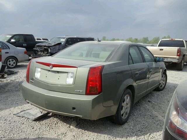 1G6DP567X50173422 - 2005 CADILLAC CTS HI FEA GREEN photo 4