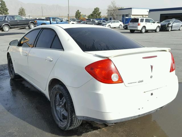 1G2ZG57B384188352 - 2008 PONTIAC G6 BASE WHITE photo 3