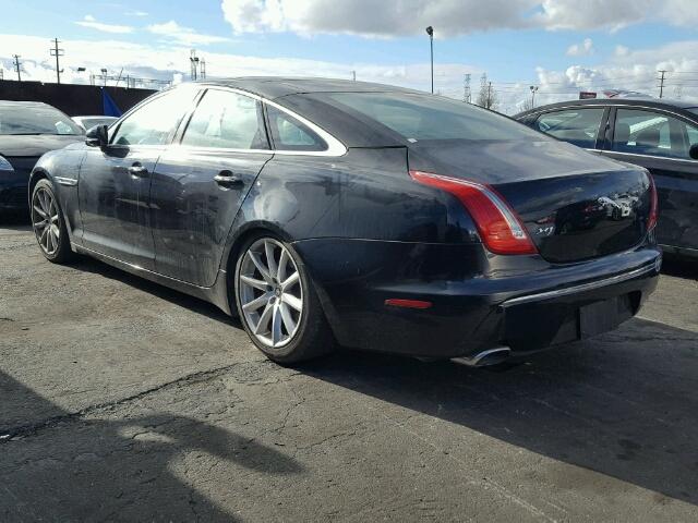 SAJWA1CB4BLV07786 - 2011 JAGUAR XJ CHARCOAL photo 3