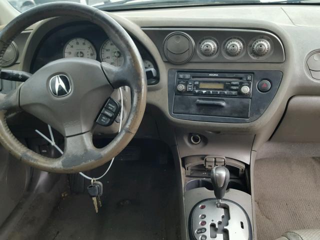 JH4DC54895S008730 - 2005 ACURA RSX GRAY photo 9