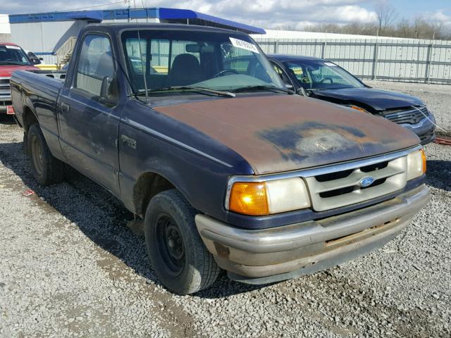 1FTCR10A9SPA63657 - 1995 FORD RANGER BLUE photo 1