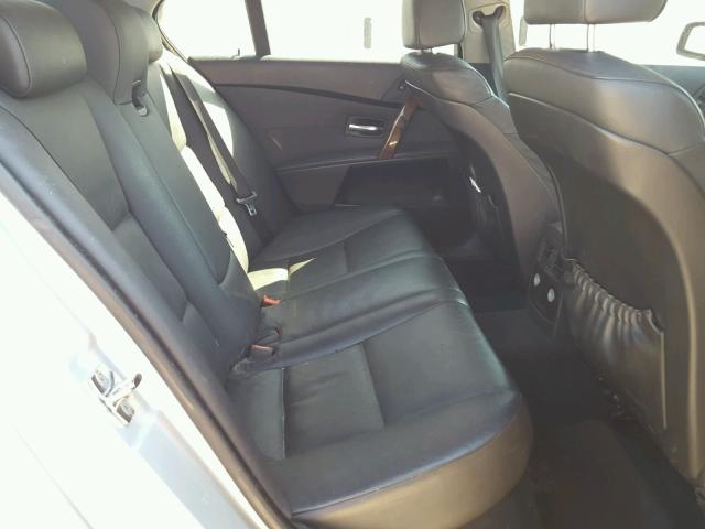 WBANA53505B856575 - 2005 BMW 525 I SILVER photo 6