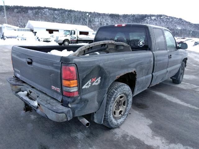 2GTEK19T841385725 - 2004 GMC NEW SIERRA BLACK photo 4