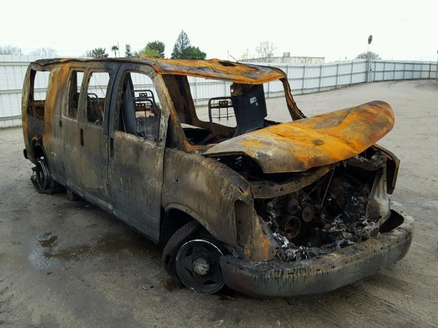 1GDGG29U761195766 - 2006 GMC SAVANA RV BURN photo 1