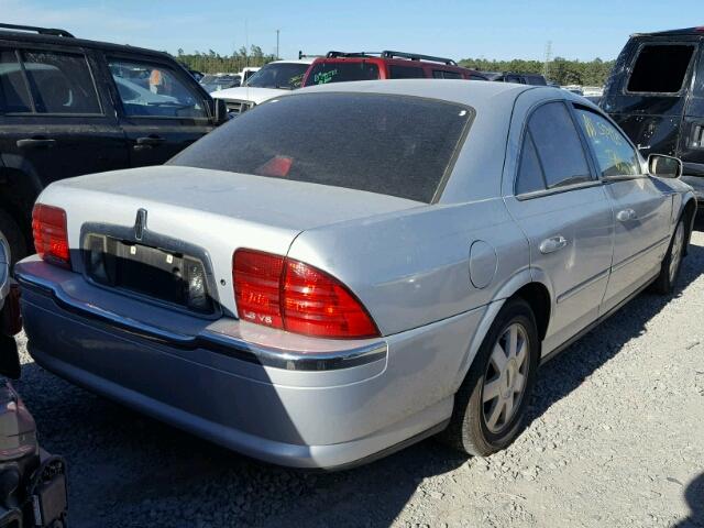 1LNHM87A62Y660564 - 2002 LINCOLN LS GRAY photo 4