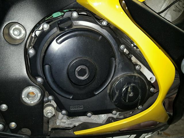 JS1GR7KA362108803 - 2006 SUZUKI GSX-R750 K YELLOW photo 7