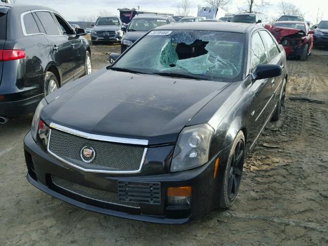 1G6DN56S750103435 - 2005 CADILLAC CTS-V BLACK photo 2