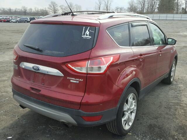 1FMCU9J92EUB04567 - 2014 FORD ESCAPE TIT MAROON photo 4