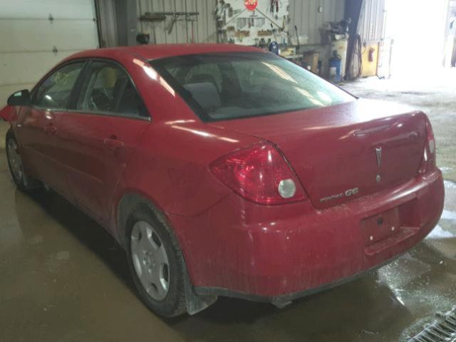 1G2ZF55BX64200290 - 2006 PONTIAC G6 SE RED photo 3