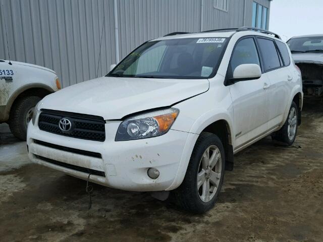 JTMBD32V985215060 - 2008 TOYOTA RAV4 SPORT WHITE photo 2