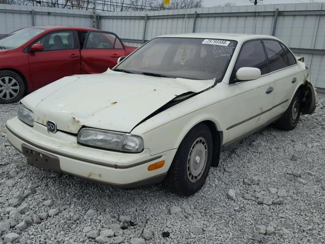 JNKNG01C9PM221172 - 1993 INFINITI Q45 WHITE photo 2