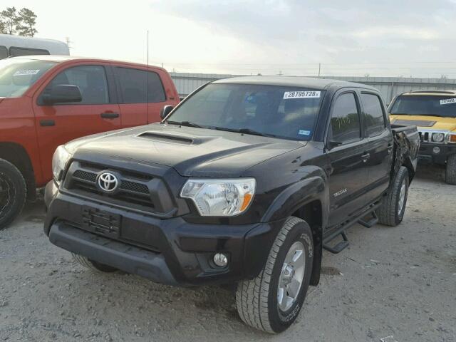 5TFLU4EN1CX043688 - 2012 TOYOTA TACOMA DOU BLACK photo 2