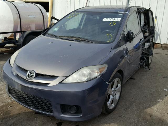 JM1CR293470141501 - 2007 MAZDA 5 GRAY photo 2